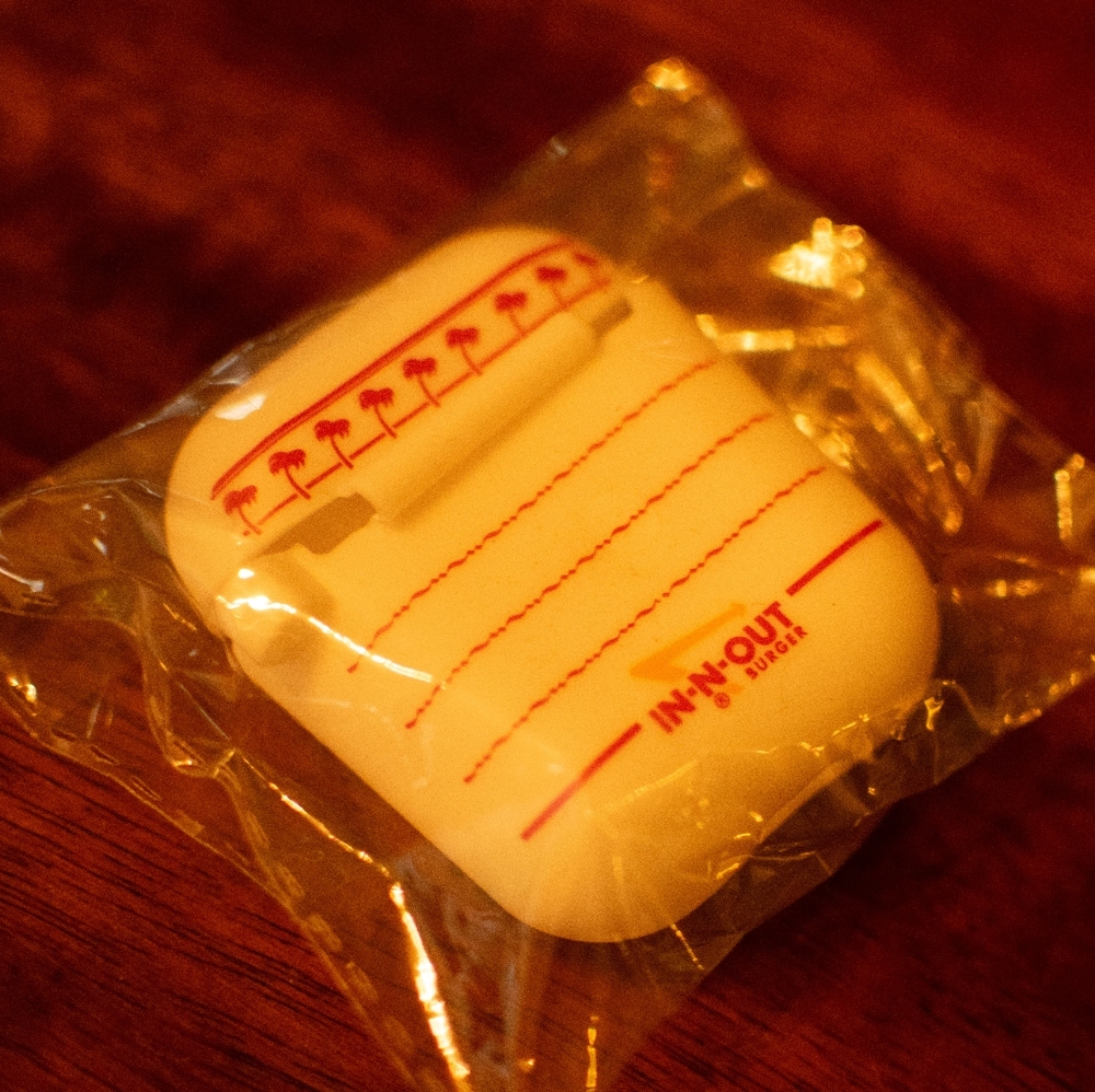 In-And-Out Burger Limited Edition Original Air Pods Silicone Cover